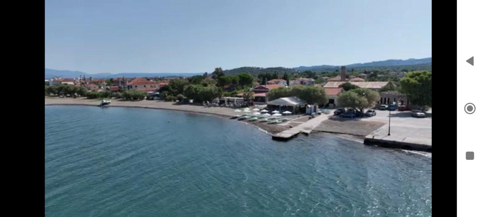 Holiday House With Sea View In Skala Polichnitos Skala Polichnitou Buitenkant foto